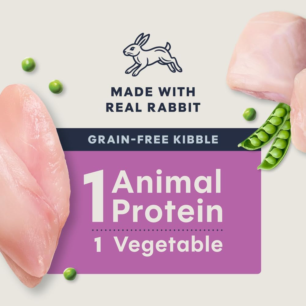 Limited Ingredient Diet Dry Cat Food, Real Rabbit, 10 Lb. Bag