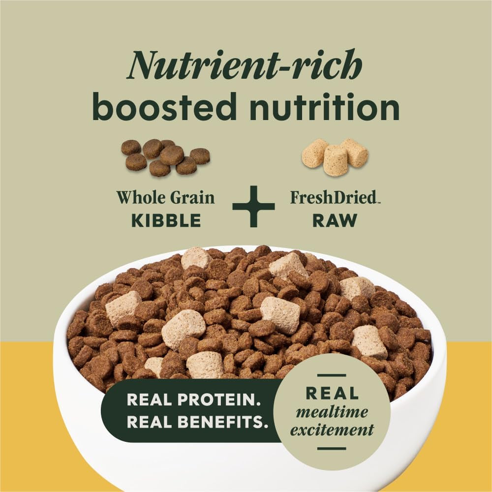 Rawboost Dry Dog Food + Freeze Dried, Chicken & Brown Rice, 3.5 Lb