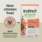 Benatural Dry Dog Food, Whole Grain, Salmon & Brown Rice, 4.5 Lb.