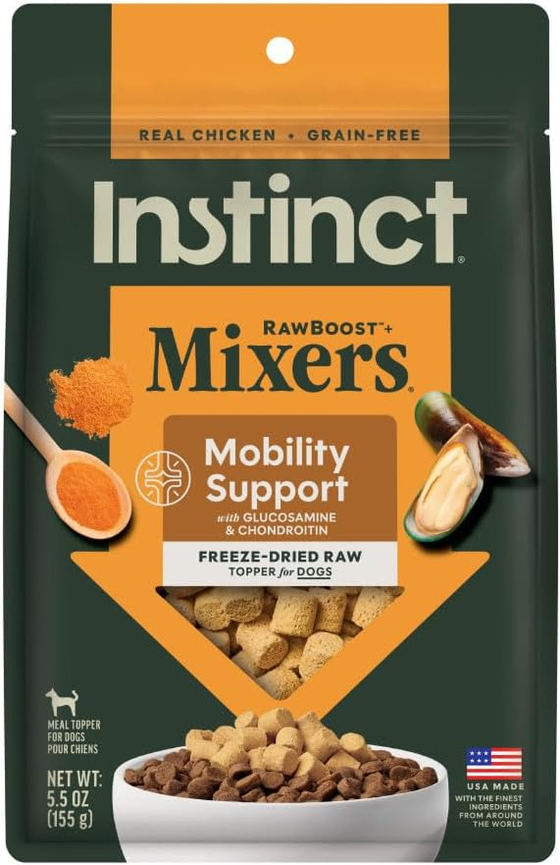 Instinct Mobility Support Dog Mixers – 5.5 oz — product packaging