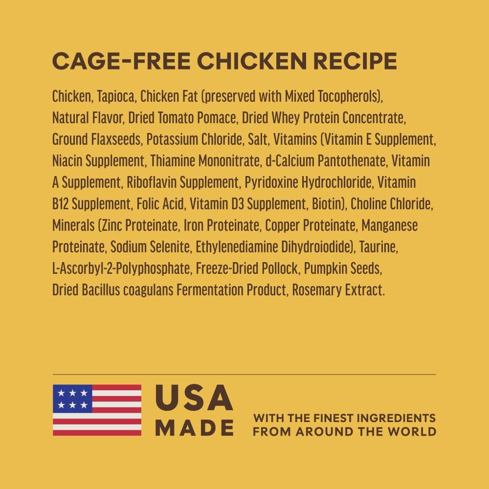 Instinct Ultimate Protein Chicken Cat Food – 4 lb — recipe information, image 6
