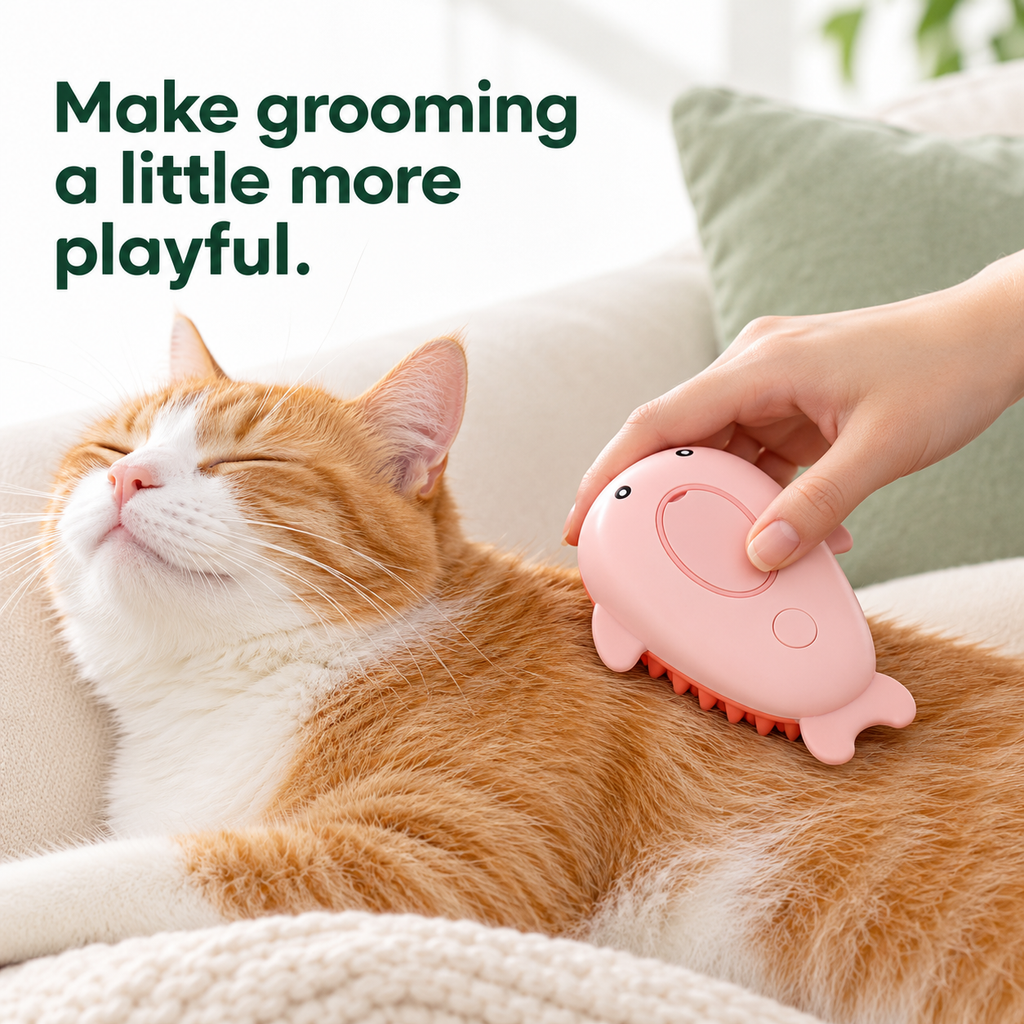 Misting Grooming Brush