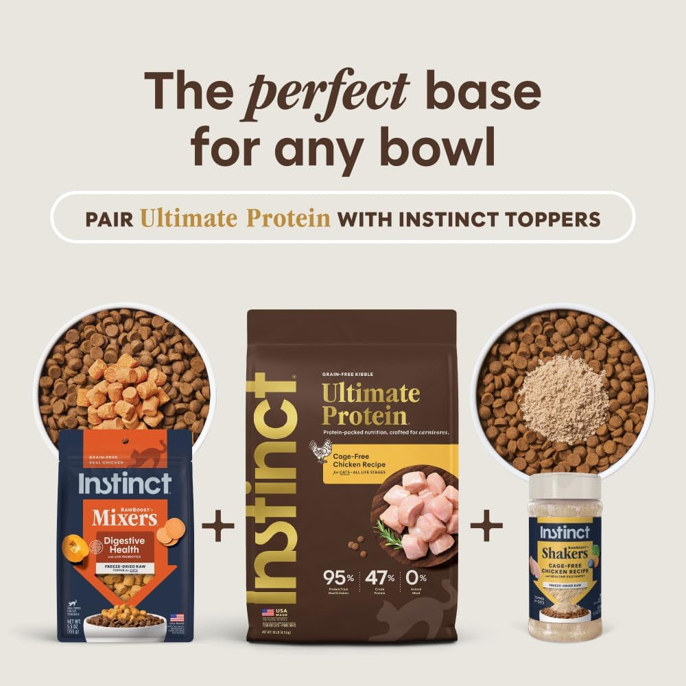 Ultimate Protein Grain Free Cage Free Chicken Recipe Natural Dry Cat Food, 10 Lb. Bag
