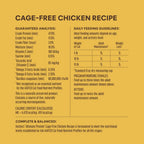 Instinct Ultimate Protein Chicken Dry Cat Food – 10 lb — manufacturer feeding guide and nutrition panel
