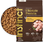 Instinct Ultimate Protein Chicken Dry Cat Food – 10 lb — packaging and food