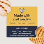 Healthy Cravings Grain Free Real Chicken Recipe Natural Wet Cat Food Topper by Nature'S Variety, 3 Ounce (Pack of 24)
