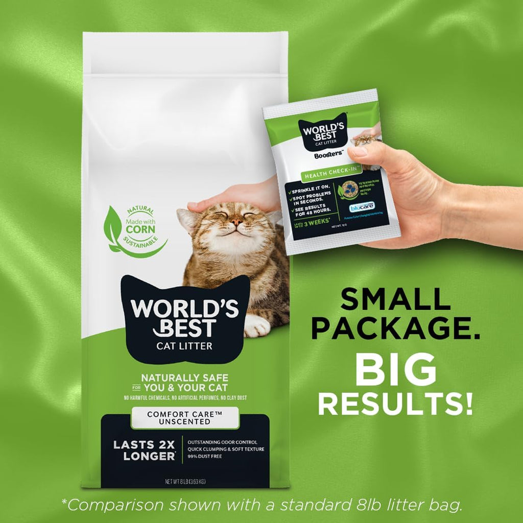 World’s Best Cat Litter Health Check-In Color-Changing Additive — 12g