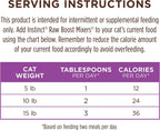 Instinct Rabbit Mixers Cat Topper – 2 × 6 oz — additional product information