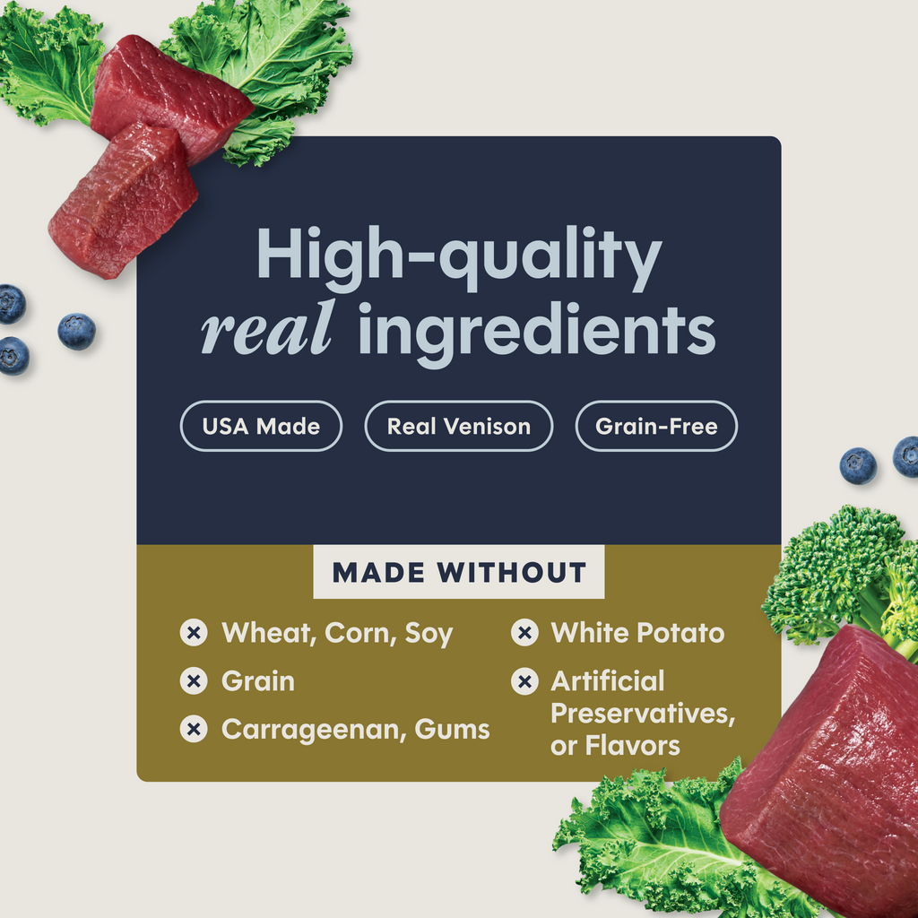 Instinct Venison pâté ingredients overview