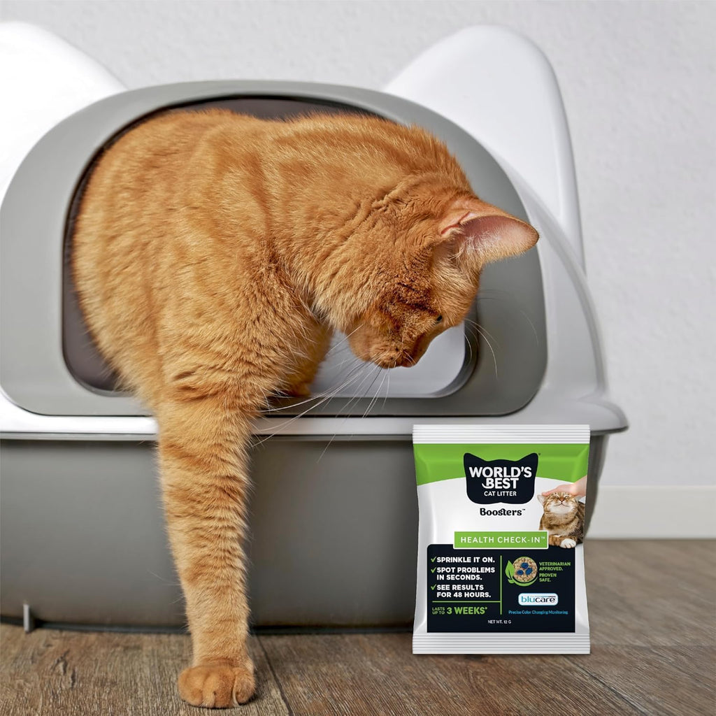 World’s Best Cat Litter Health Check-In Color-Changing Additive — 12g