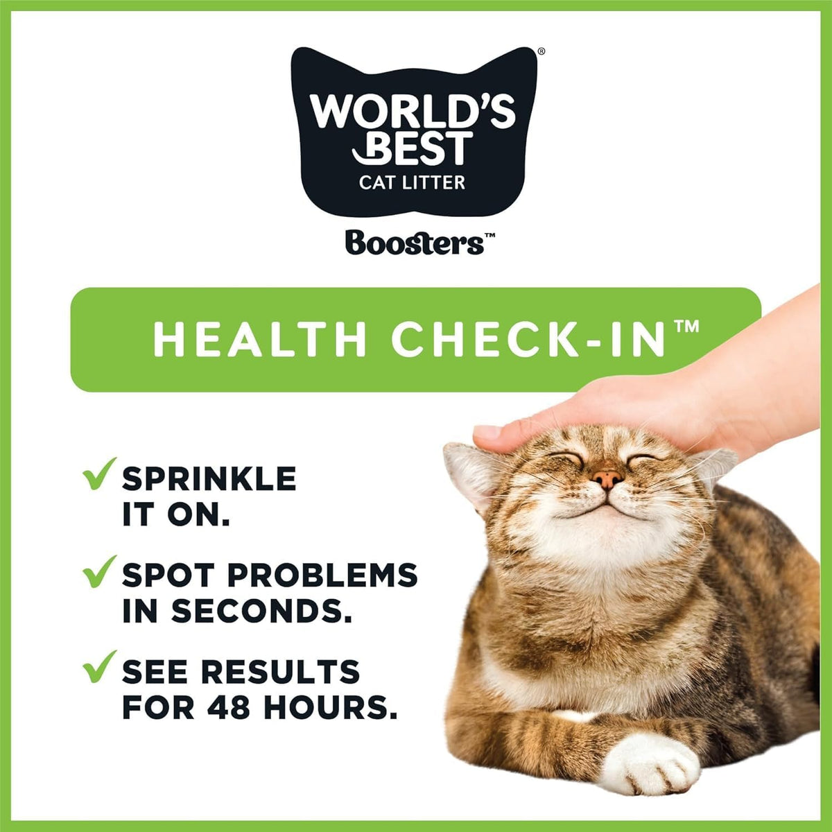 World’s Best Cat Litter Health Check-In Color-Changing Additive — 12g