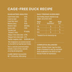 Instinct Ultimate Protein Duck Cat Food – 4 lb — recipe information, image 7