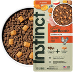 Instinct RawBoost Gut Chicken & Brown Rice Dog Food – 3.5 lb — packaging and food