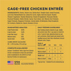 Instinct FreshDried Chicken Pâté Cat Food – 13 oz — manufacturer feeding guide and nutrition panel