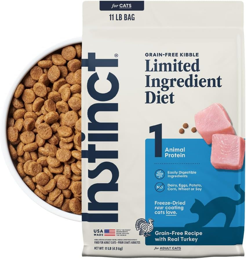 Instinct Limited Ingredient Turkey Cat Food – 11 lb — product packaging