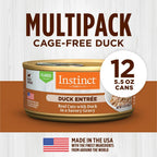 Instinct Duck Flaked Wet Cat Food – 12 × 5.5 oz — recipe information, image 5