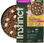 Instinct RawBoost Small Breed Chicken Dog Food – 10 lb — packaging and food