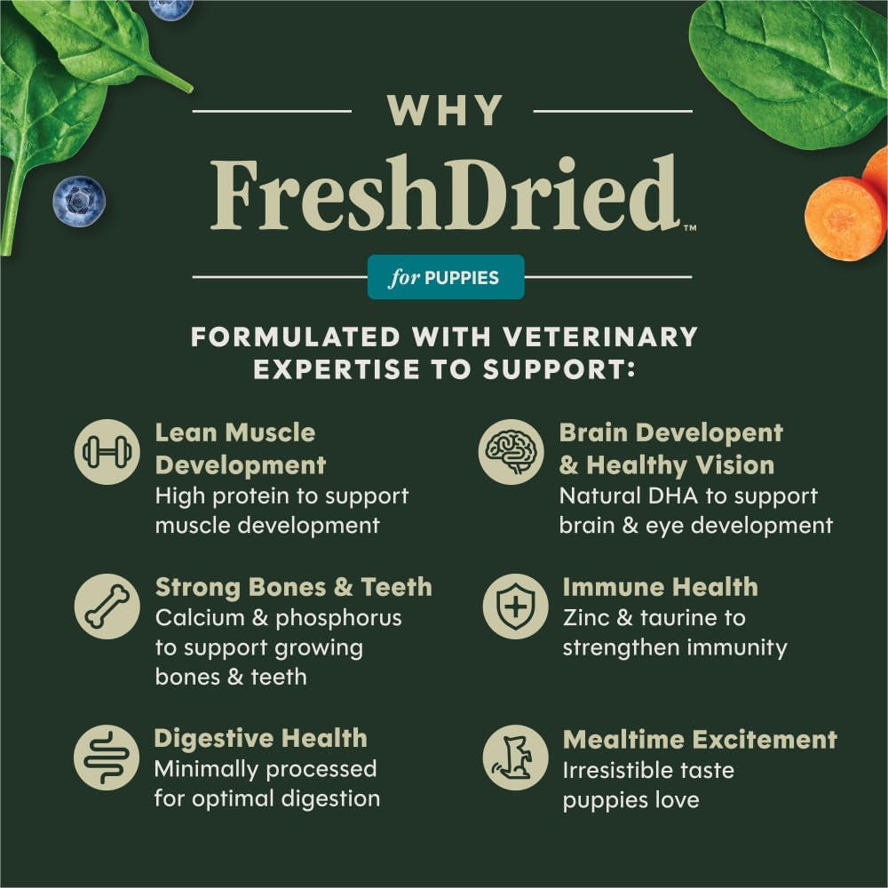 Instinct FreshDried Chicken Puppy Meals – 25 oz — recipe information, image 4