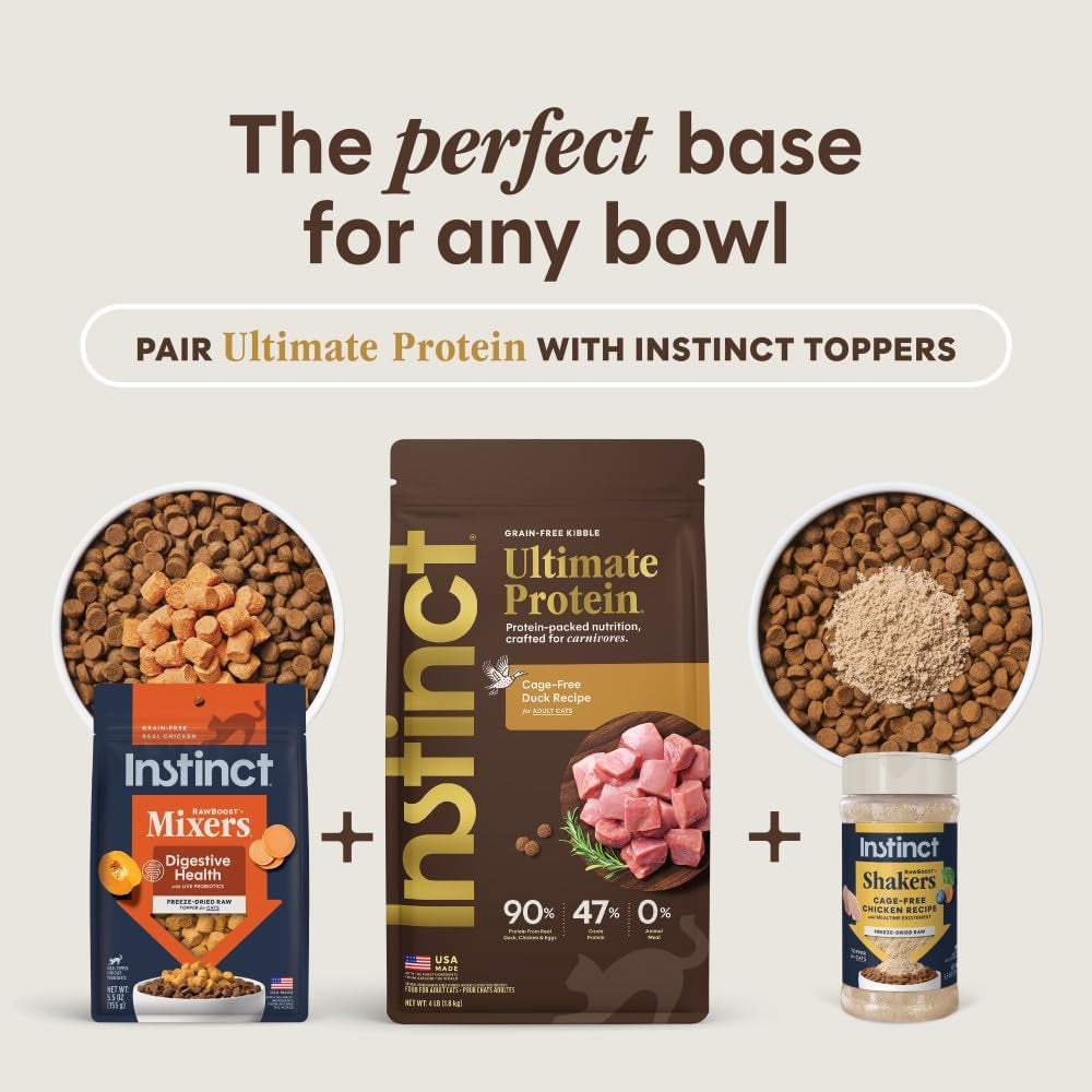 Instinct Ultimate Protein Duck Cat Food – 4 lb — recipe information, image 5