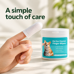 Pet Ear Cleaning Finger Wipes