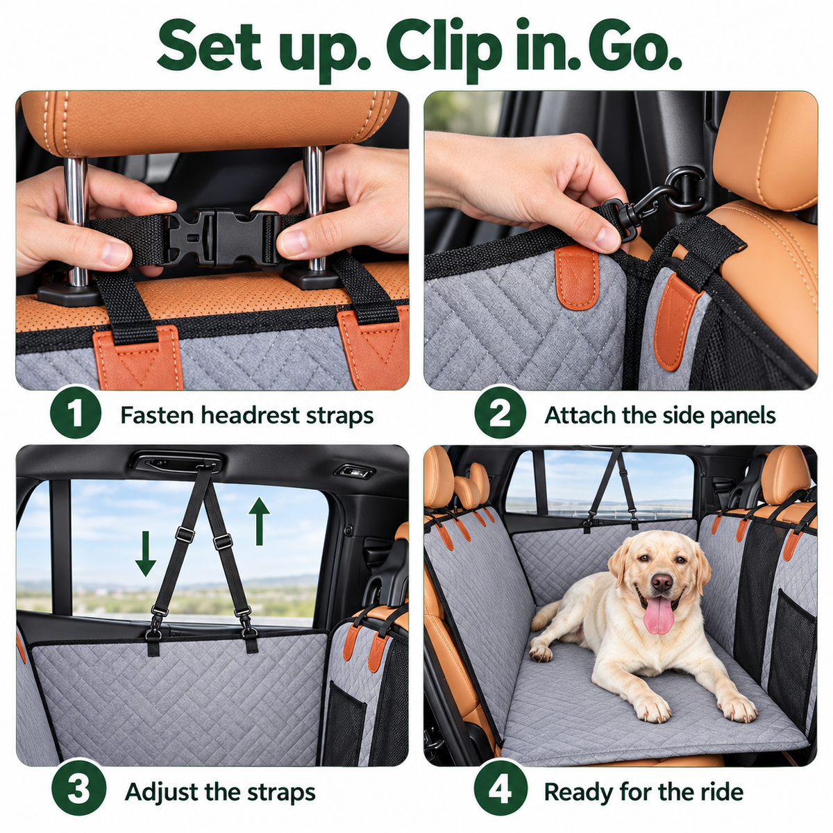 Dog Car Seat Cover