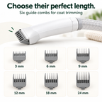 Pet Grooming Vacuum Kit
