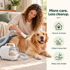 Pet Grooming Vacuum Kit
