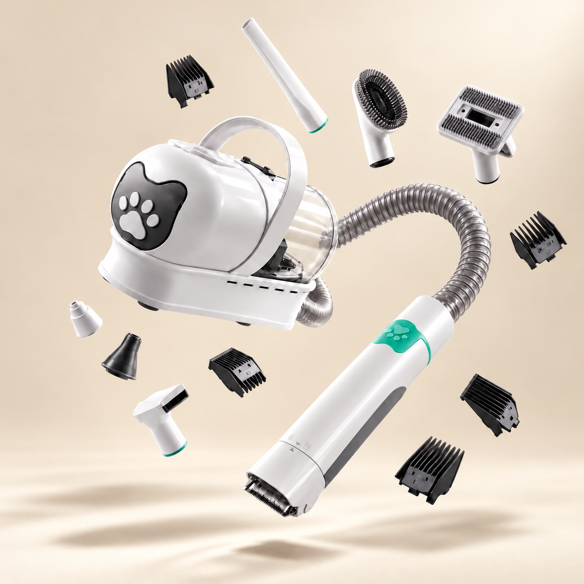 Pet Grooming Vacuum Kit