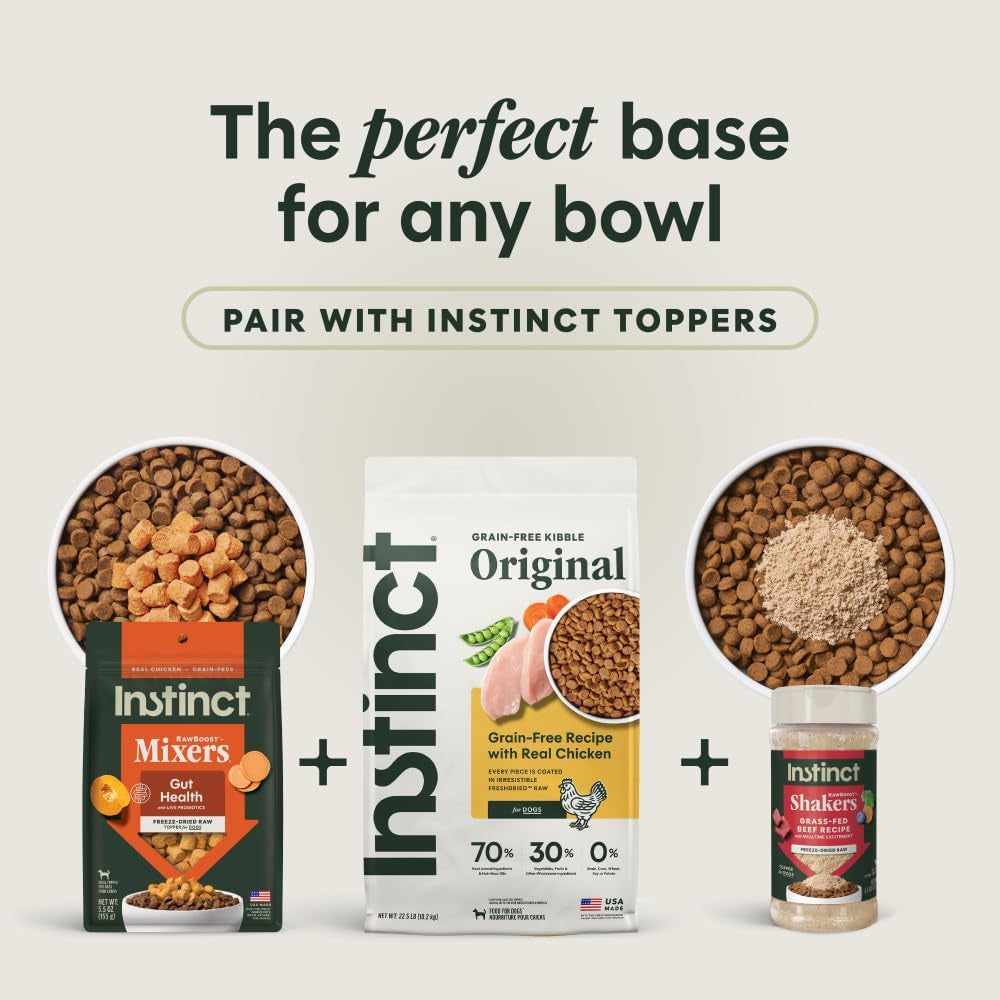 Instinct Original Chicken Dry Dog Food – 22.5 lb — recipe information, image 5