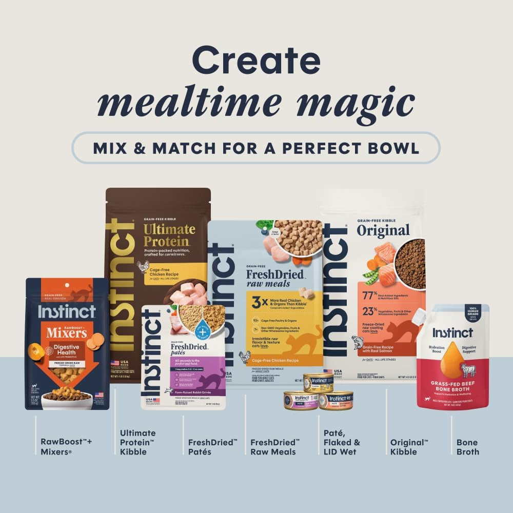 Instinct Pâté Variety Cat Food – 12 × 3 oz — additional product information