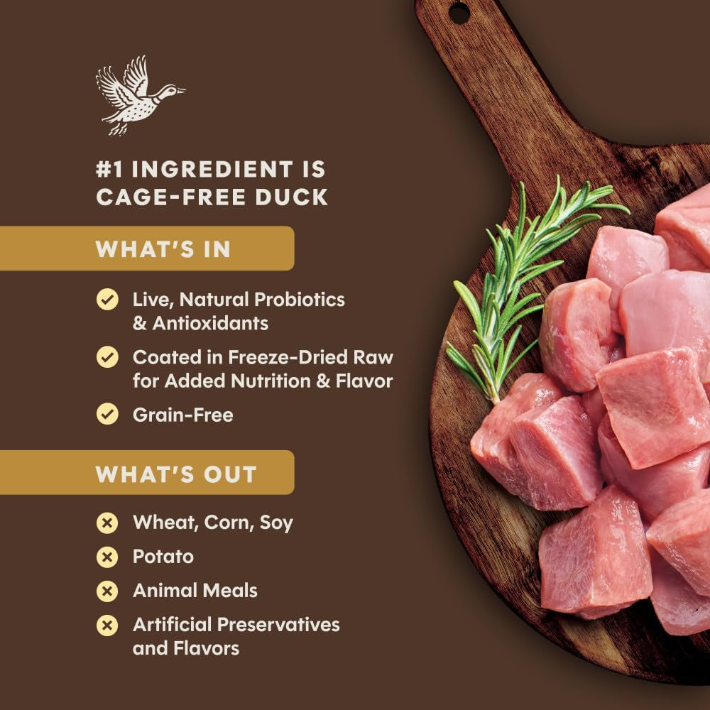 Instinct Ultimate Protein Duck Cat Food – 4 lb — recipe information, image 4
