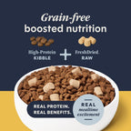 Rawboost, Dry Cat Food + Freeze Dried, Real Chicken, 10 Lb Bag