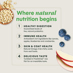 Benatural Dry Dog Food, Whole Grain, Salmon & Brown Rice, 4.5 Lb.