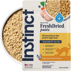 Instinct FreshDried Chicken Pâté Cat Food – 13 oz — packaging and food