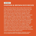 Instinct RawBoost Gut Chicken & Brown Rice Dog Food – 3.5 lb — manufacturer ingredient list