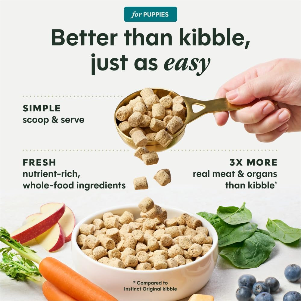 Instinct FreshDried Chicken Puppy Meals – 25 oz — recipe information, image 2