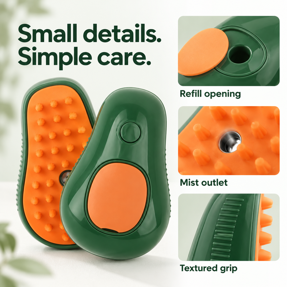 Misting Grooming Brush