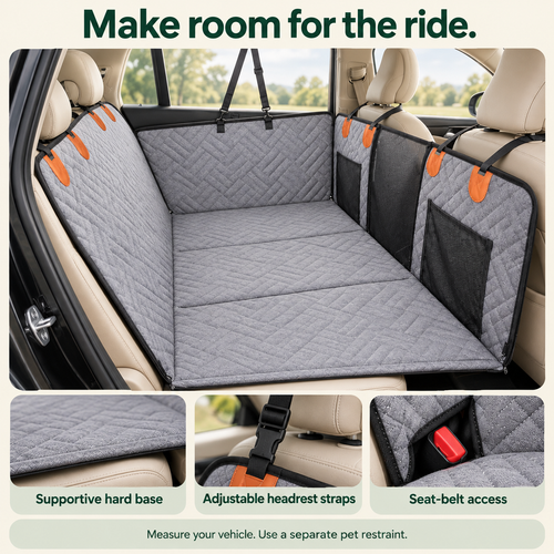 Dog Car Seat Cover — features and how to use