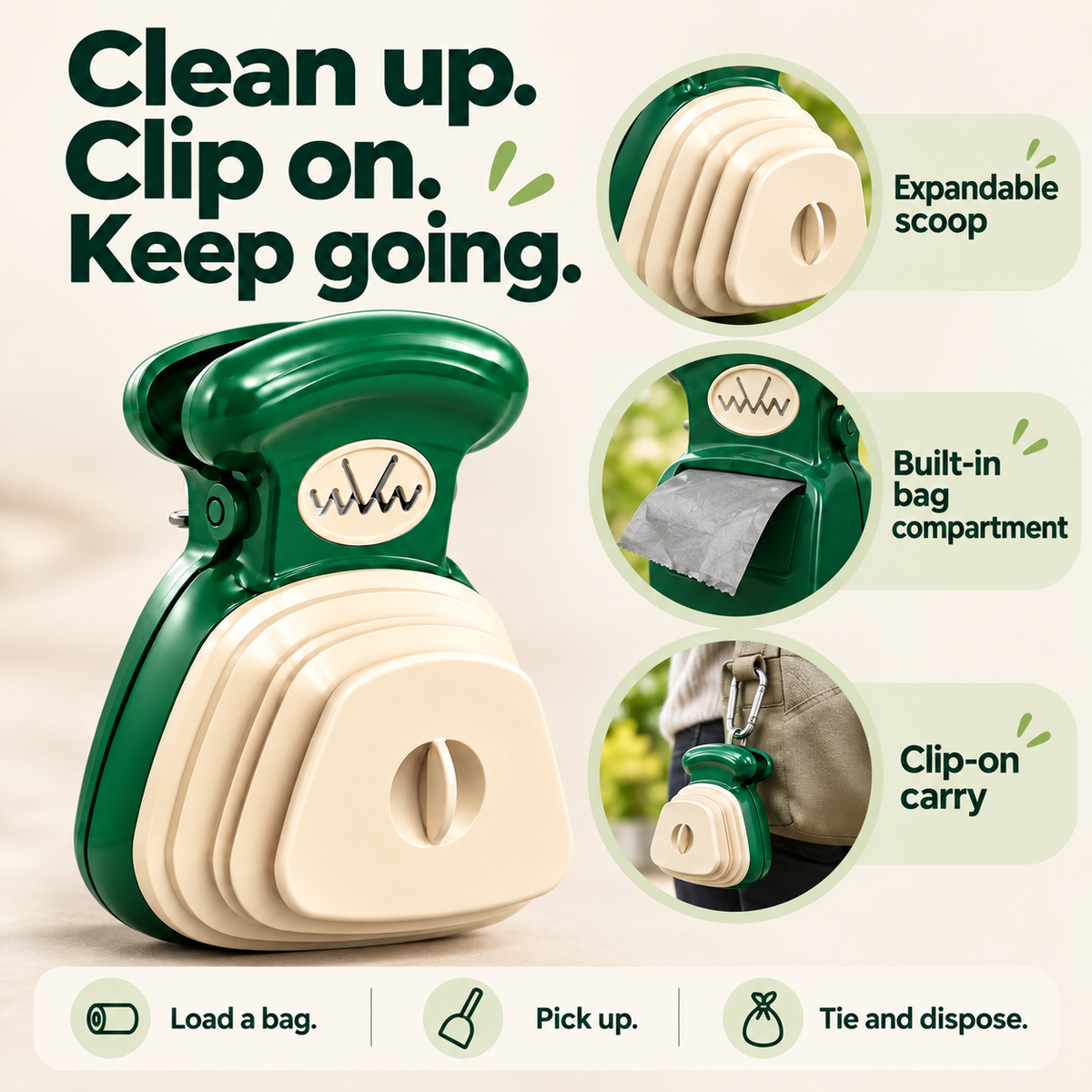 Foldable Poop Scoop — features and how to use