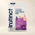 Instinct Limited Ingredient Rabbit Dry Cat Food – 10 lb — authentic packaging on a cream background