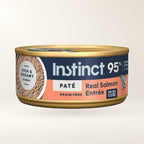 Instinct Original Salmon Pâté Cat Food – 12 × 5.5 oz — authentic packaging on a cream background