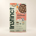 Instinct RawBoost Salmon & Brown Rice Dog Food – 19 lb — authentic packaging on a cream background